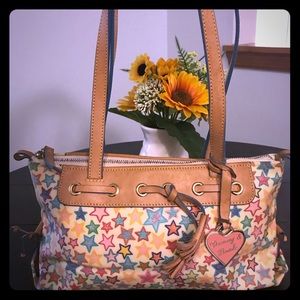 Colorful Dooney & Bourke shoulder bag